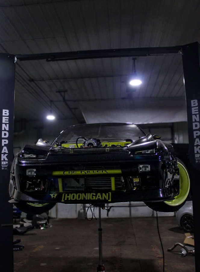 High-performance sports car