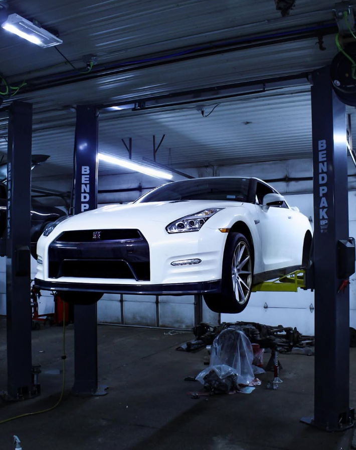 High-performance sports car