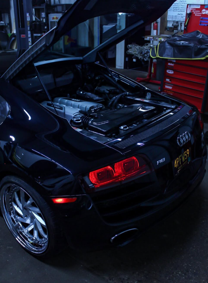 High-performance sports car