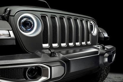 Oracle Jeep JL/Gladiator JT Oculus Bi-LED Projector Headlights - Amber/White Switchback