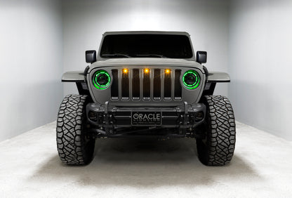 Oracle Oculus Bi-LED Projector Headlights for Jeep JL/Gladiator JT - w/ BC1 Controller