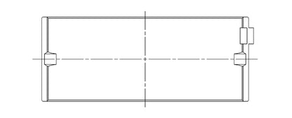 ACL Nissan L20/L24/L28 1998cc/2393cc/2753cc STD Size High Perf Main Bearing Set w/.001 Oil Clearance