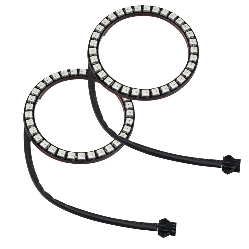 Oracle 15-17 Ford Mustang V6/GT/Shelby Dynamic DRL  w/ Halo Kit - ColorSHIFT - Dynamic