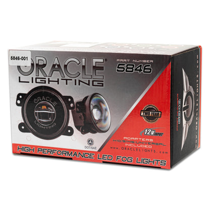 Oracle Jeep Wrangler JK/JL/JT High Performance W LED Fog Lights - ColorSHIFT - Dynamic