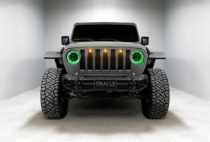 Oracle Oculus Bi-LED Projector Headlights for Jeep JL/Gladiator JT - w/ BC1 Controller