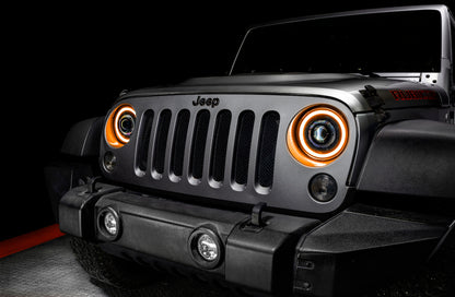 ORACLE Lighting 0718 Jeep Wrangler JK Oculus 7in Switchback BiLED Projector Headlights