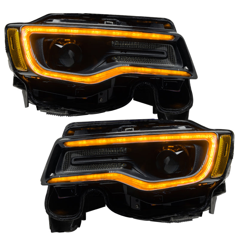 Oracle 1421 Jeep Grand Cherokee Dynamic Headlight DRL Upgrade Kit  ColorSHIFT Dynamic