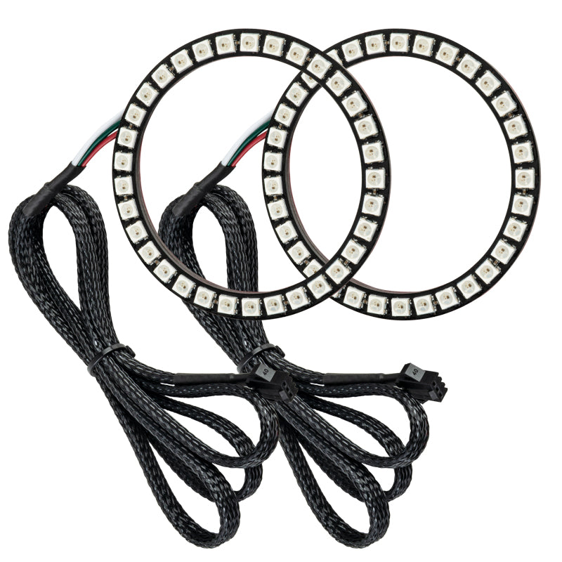 Oracle 15-17 Ford Mustang V6/GT/Shelby Dynamic DRL  w/ Halo Kit - ColorSHIFT - Dynamic