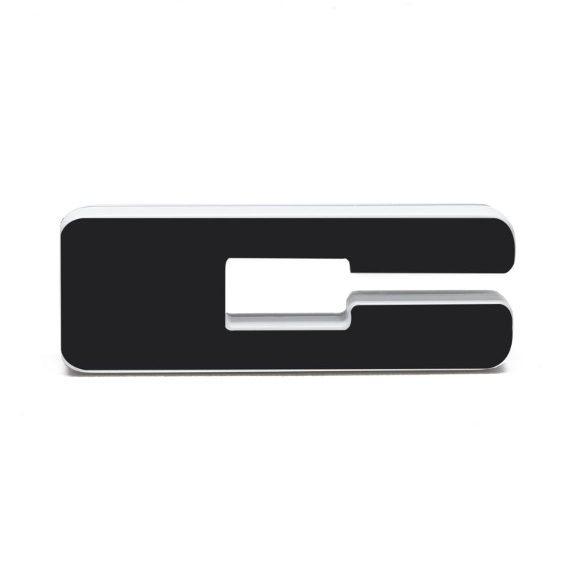 ORACLE Lighting Universal Illuminated LED Letter Badges - Matte Blk Surface Finish - C