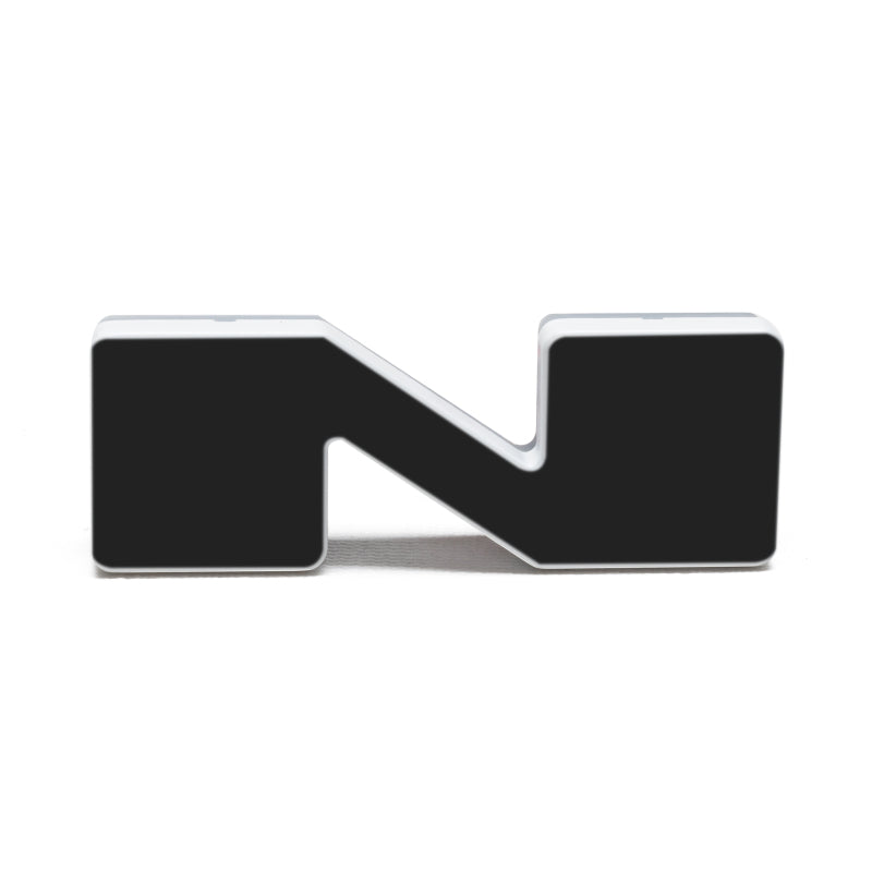 ORACLE Lighting Universal Illuminated LED Letter Badges - Matte Blk Surface Finish - N