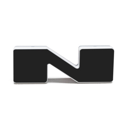 ORACLE Lighting Universal Illuminated LED Letter Badges - Matte Blk Surface Finish - N