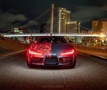 Oracle 20-21 Toyota Supra GR RGB+A Headlight DRL  Kit - ColorSHIFT w/ Simple Controller
