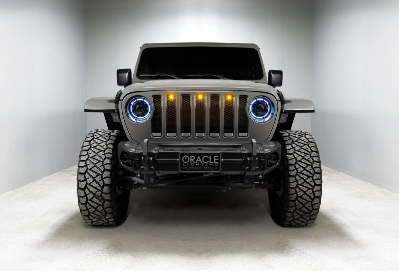 Oracle Oculus Bi-LED Projector Headlights for Jeep JL/Gladiator JT - w/ BC1 Controller