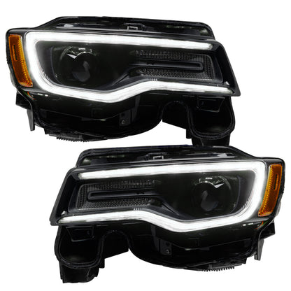 Oracle 1421 Jeep Grand Cherokee Dynamic Headlight DRL Upgrade Kit  ColorSHIFT Dynamic