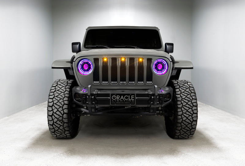 Oracle Oculus Bi-LED Projector Headlights for Jeep JL/Gladiator JT - w/ BC1 Controller