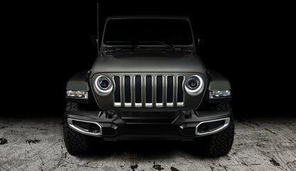 Oracle Oculus Bi-LED Projector Headlights for Jeep JL/Gladiator JT - Matte Blk - 5500K