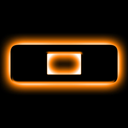 ORACLE Lighting Universal Illuminated LED Letter Badges - Matte Blk Surface Finish - O