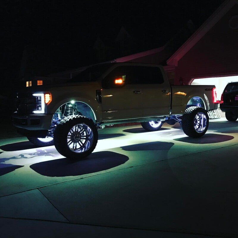 Oracle LED Illuminated Wheel Rings - Double LED - White