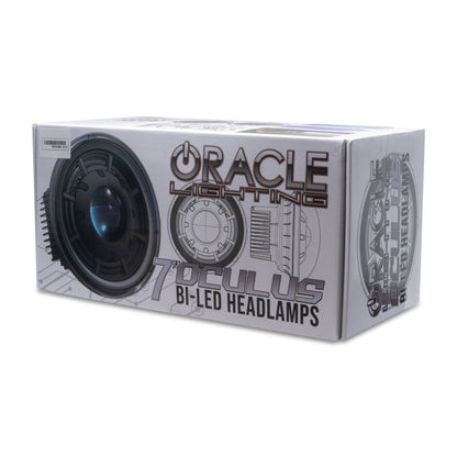 Oracle Oculus 7in Bi-LED Projector Headlights for Jeep Wrangler JK - 6000K