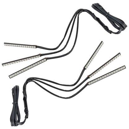 Oracle 15-17 Ford Mustang V6/GT/Shelby Dynamic DRL  w/ Halo Kit - ColorSHIFT - Dynamic