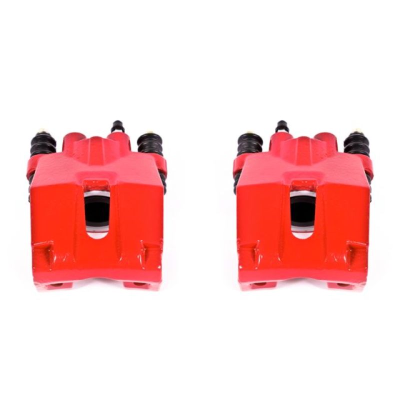 Power Stop 04-11 Ford F-150 Rear Red Calipers w/o Brackets - Pair