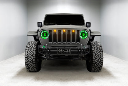 Oracle Oculus Bi-LED Projector Headlights for Jeep JL/Gladiator JT - w/ BC1 Controller