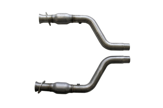 BBK 05-15 Dodge Challenger Charger Short Mid X Pipe w/Catalytic Converters 2-3/4 For LT Headers