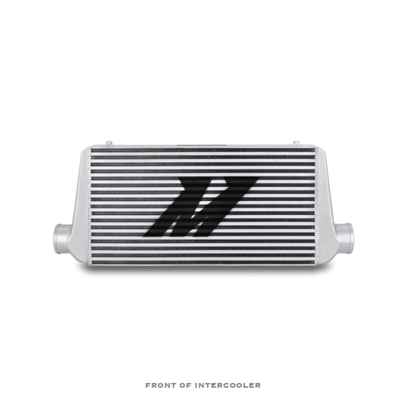 Mishimoto Universal Silver R Line Intercooler Overall Size: 31x12x4 Core Size: 24x12x4 Inlet /Outlet