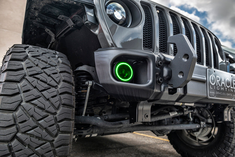 Oracle Jeep Wrangler JL/JT Sport High Performance W LED Fog Lights - w/o Controller