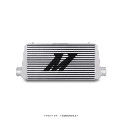 Mishimoto Universal Silver R Line Intercooler Overall Size: 31x12x4 Core Size: 24x12x4 Inlet /Outlet
