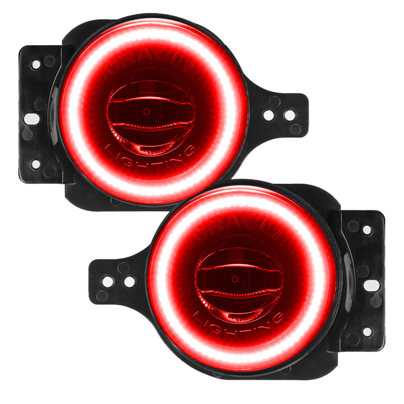 Oracle Jeep Wrangler JL/JT Sport High Performance W LED Fog Lights - w/o Controller