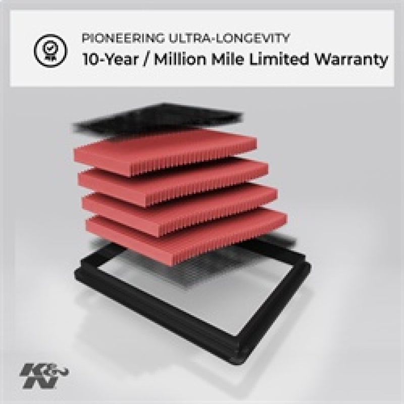 K&N Replacement Air Filter 18-20 Suzuki Jimny II 1.5L L4