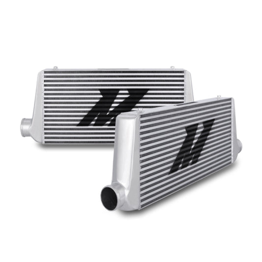 Mishimoto Universal Silver R Line Intercooler Overall Size: 31x12x4 Core Size: 24x12x4 Inlet /Outlet