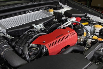 PERRIN 22-25 Subaru WRX Pulley Cover - Red (TALL - For Use w/o PERRIN AOS)