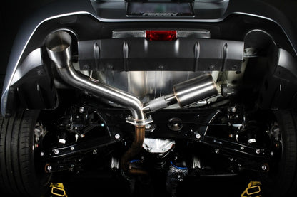 PERRIN 22-25 Subaru BRZ / Toyota GR86 Axle Back Exhaust SS (Single Side Exit w/Helmholtz Chamber)