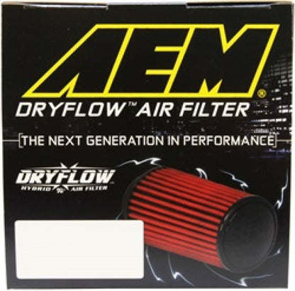 AEM Air Filter, 3inFLG/ 5inOD/ 6-1/2inH Dry Flow