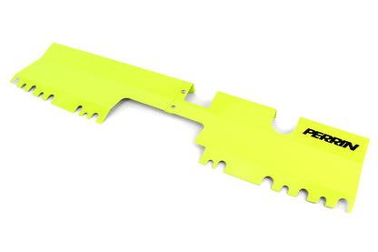 PERRIN 15-21 Subaru WRX/STI Radiator Shroud (With/Without OEM Intake Scoop) - Neon Yellow