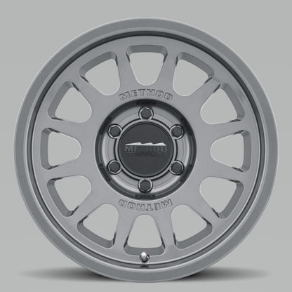 Method MR703 17x7.5 +50mm Offset 6x130 84.1mm CB Gloss Titanium Wheel