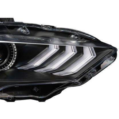 Oracle Lighting 18-23 Ford Mustang Dynamic ColorSHIFT LED Headlights - Black Series