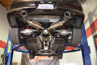 Injen 08-13 Infiniti G37 V6 3.7L RWD Coupe Only 76mm Stainless Steel Exhaust w/ Titanium Tips