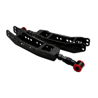 BLOX Racing Rear Lower Control Arms - Black (2013+ Subaru BRZ/Toyota 86 / 2008-2023 Subaru WRX/STI)