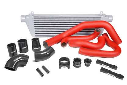 PERRIN 22-25 Subaru WRX Front Mount Intercooler Kit (Red Tubes & Silver Core)