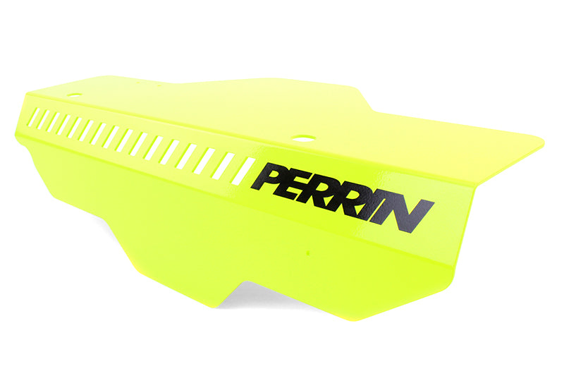 PERRIN 02-14 Subaru WRX / 04-21 STI / 08-11 Impreza Pulley Cover - Neon Yellow