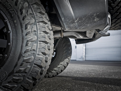 aFe MACH Force-Xp Axle-Back Exhaust System w/No Tip 18-20 Jeep Wrangler L4-2.0T / V6-3.6L